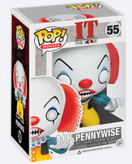 Funko Pop 'Movies' PENNYWISE CLASSIC Vinyl Figure #55 'It'