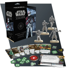 Star Wars: Legion Phase 1 Clone Trooper Upgrade Expansion (Shelf wear)