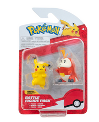 POKEMON PIKACHU + FUECOCO BATTLE FIGURE PACK