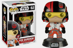 Funko Pop! Star Wars The Force Awakens Poe Dameron Action Figure #62