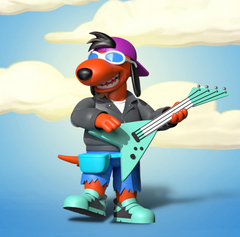 Super7 The Simpsons Ultimates: Poochie 7-Inch Action Figure