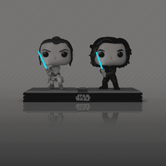 Funko Pop! Rey & Kylo Ren (Glows in the Dark) #758
