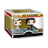 Funko Pop! Rey & Kylo Ren (Glows in the Dark) #758