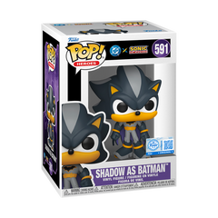 Funko Pop! Sonic the Hedgehog: Shadow as Batman #591