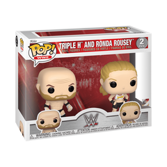 Funko Pop! Triple H and Ronda Rousey (2-Pack)