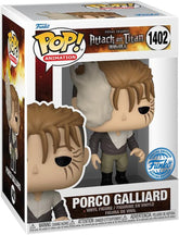 Funko Pop! Attack on Titan: Porco Galliard (Special Edition) #1402