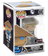 Funko Raiden - Mortal Kombat X 8-Bit Pop! Vinyl Figure #14 GameStop Exclusive