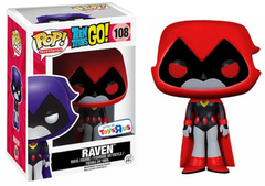 Funko Pop! Television Teen Titans Go! Raven Red Toys 'R Us Exclusive Figure #108