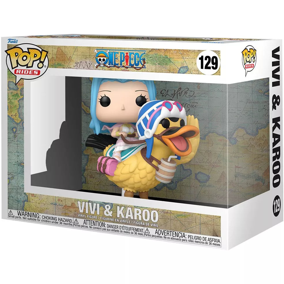 Funko Pop! One Piece Vivi & Karoo #129 boxed figure