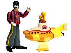 McFarlane Toys The Beatles Series 1 Ringo with Yellow Submarine Action Figure