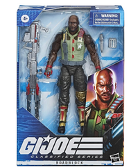 G.I. Joe Classified Series Roadblock Action Figure 01 Collectible Premium Toy With Multiple Accessories 6-Inch