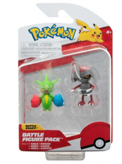 Pokemon: Battle Figure Pack - Roselia & Pawniard