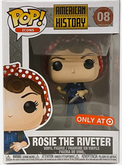Funko Pop! American History #08 Rosie The Riveter Target Excl Vaulted