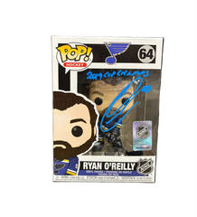 Funko Pop! St. Louis Blues: Ryan O'Reilly (Signed by Ryan O'Reilly - COA) #64