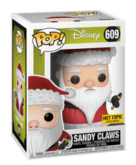 Sandy Claws 609 - The Nightmare Before Christmas - Funko Pop (HOT TOPIC)