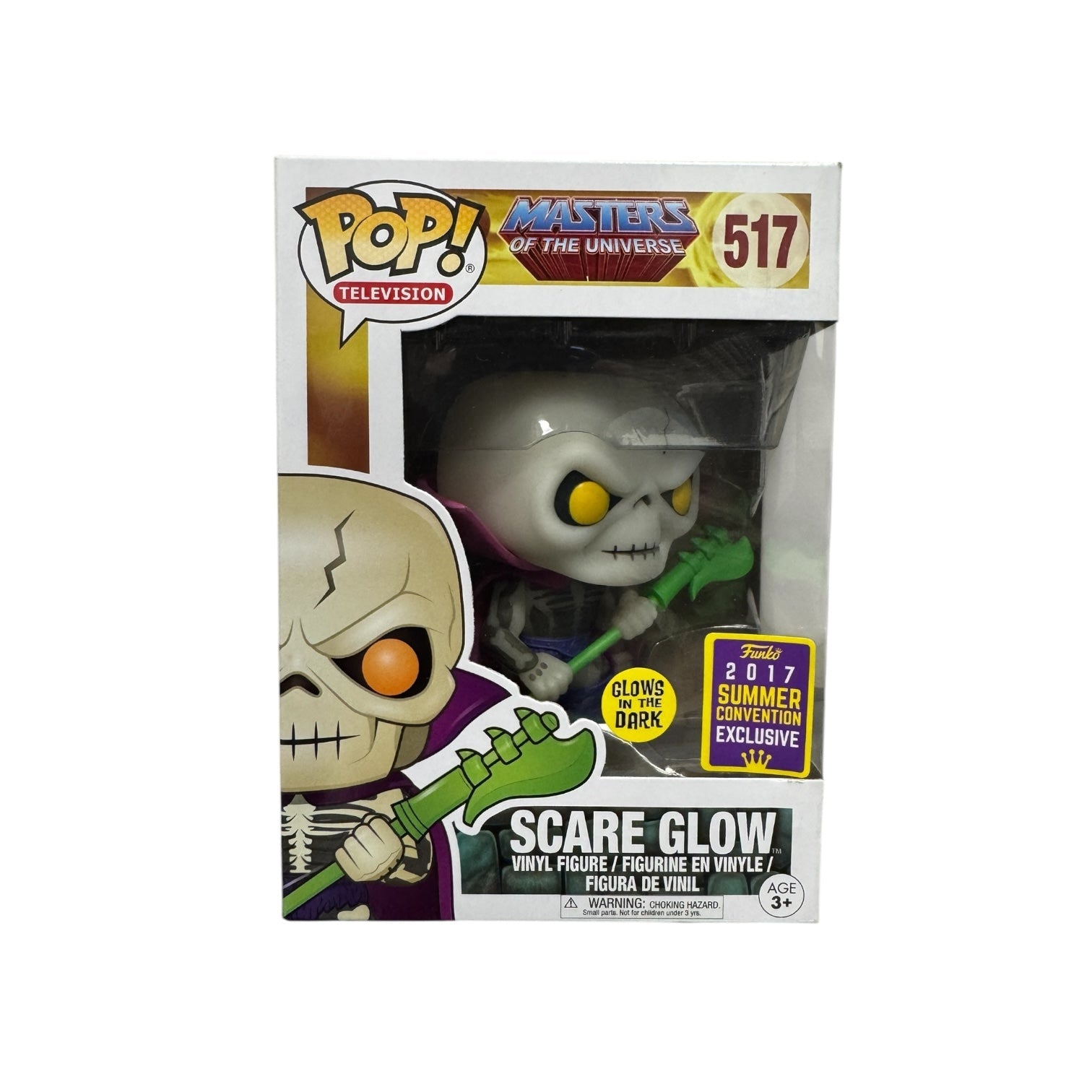 Funko Pop Masters of the Universe Scare Glow 2017 Summer Convention Exclusive number 517