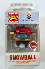 Funko Pocket Pop! Overwatch Holiday Snowball Keychain