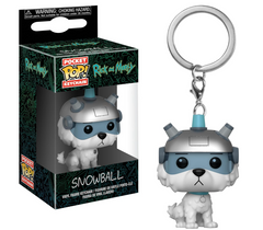 Funko Keychain: Rick & Morty - Snowball