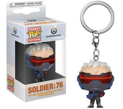 Funko Pop Keychain: Overwatch - Soldier 76
