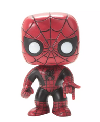 Funko Marvel Pop! Spider-Man (Red & Black Suit) Vinyl Bobble-Head Hot Topic Exclusive