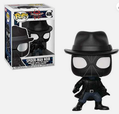 Spiderman Spider-verse Pop! Funko Spider-Man Black Vinyl Marvel Figure #406