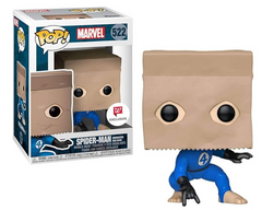 SPIDER-MAN BOMBASTIC BAG MAN brown paper funko Pop Walgreens exclusive #522