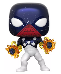 Marvel Spider-Man Captain Universe Funko Pop #614 Bobble-Head EE Exclusive New!