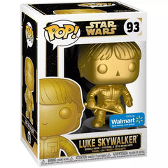 Funko Pop! Star Wars: Luke Skywalker Gold Metallic (Walmart Exclusive) #93