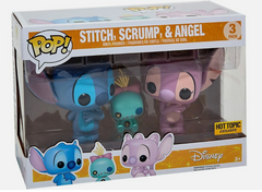 Funko POP Disney Lilo & Stitch - Stitch Scrump Angel 3 pack