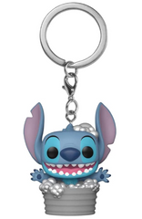 Funko Pocket POP! Lilo & Stitch - Stitch in Bathtub Keychain 2022 HT Expo Exclusive