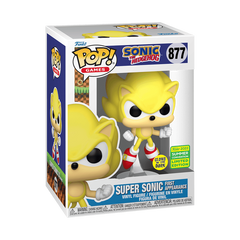 Funko Pop! Sonic the Hedgehog: Super Sonic First Appearance (Glows) (2022 Summer Convention Limited) #877