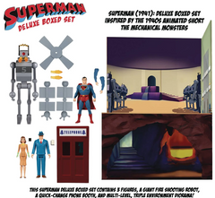 Superman (1941) 5 Points Mechanical Monsters Deluxe Boxed Set