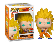 Pop! Animation Dragon Ball Z Vinyl Figure Super Saiyan 3 Goku #492 EB Games Exclusive
