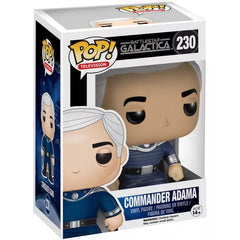 Funko Pop! Battlestar Galactica: Commander Adama #230 (minor marks on screen)