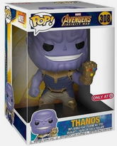 Funko Pop! Vinyl Jumbo 10 in: Marvel - Thanos (10 inch) - Target (Exclusive) #308