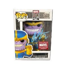 Funko Pop! Thanos (Signed by Jim Starlin - COA) #509