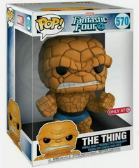 #570 Funko POP! Jumbo!  Marvel: Fantastic Four - 10" The Thing (Target Exclusive)