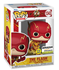 FUNKO POP! MOVIES THE FLASH #1343 GLOW IN THE DARK AMAZON EXCLUSIVE