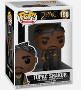 Tupac Shakur 2Pac Rap Hip Hop POP! Rocks #158 Vinyl Figure Funko