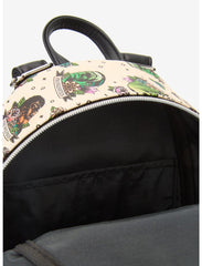 Loungefly Universal Monsters Tattoo Art Mini Backpack