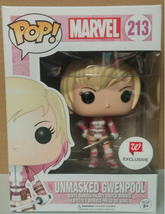 Funko POP! Marvel Gwenpool Unmasked #213 WG Exclusive Minor Shelfware*