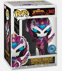 Funko Pop VENOMIZED IRON HEART 842 Marvel Limited Exclusive Pop in a box