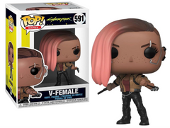 Funko Pop! Games: Cyberpunk 2077 V-Female Vinyl Figure 591