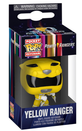 Funko Pop! Keychain: Mighty Morphin Power Rangers 30th Anniversary - Yellow Ranger