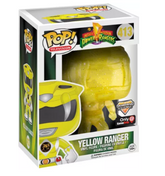 Funko Pop MMPR Power Rangers Yellow Ranger #413 Gamestop Exclusive Morphing Exclusive