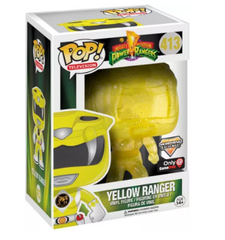 Funko Pop MMPR Power Rangers Yellow Ranger #413 Gamestop Exclusive Morphing Exclusive