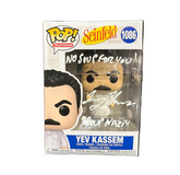 Funko Pop! Seinfeld: Yev Kassem (Signed by Larry Thomas - COA) #1086 (minor box damage)