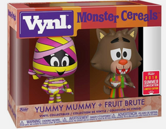 Vynl. Yummy Mummy + Fruit Brute Monster Cereals 2018 FUNKO Convention Limited Ed