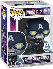 Funko Pop! What If..?: Zombie Captain America (Exclusive) #948