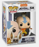 Avatar The Last Airbender Funko POP! Animation Aang With Momo Vinyl Figure #534